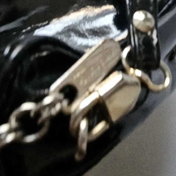 Vintage Ferragamo Patten Leather Purse - Picture 6 of 14